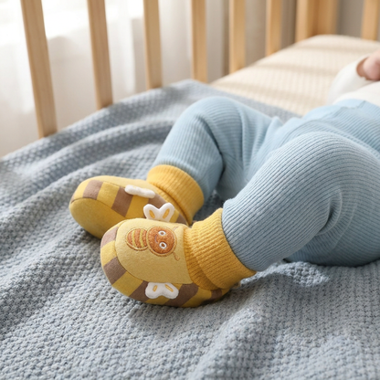 Cosy Baby Sock Shoes – Warm, Non-Slip & Comfortable